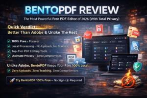 BentoPDF Review 2026: The Privacy-First PDF Toolkit That’s Beating Adobe (And It’s Completely Free)