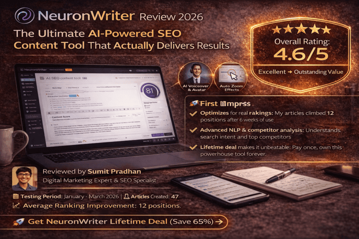 NeuronWriter product screenshot 1