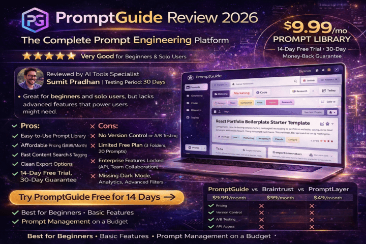 PromptGuide product screenshot 1