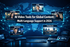 AI video tools that support multiple languages for global content?