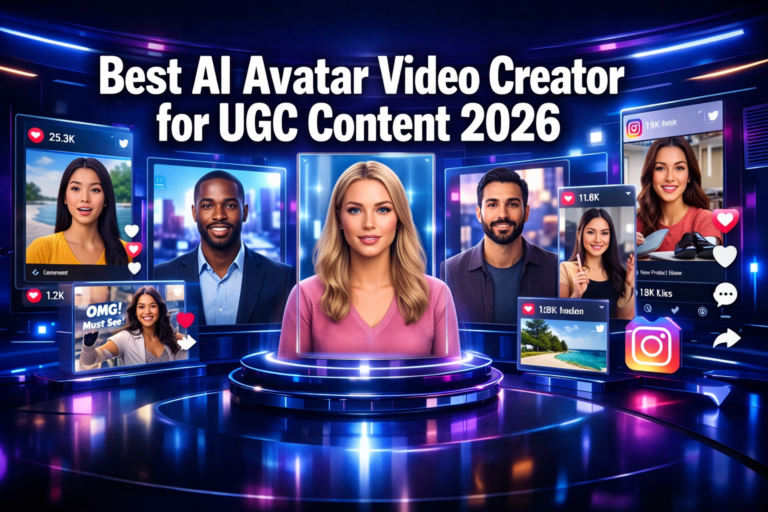 Best AI avatar video creator for UGC content?