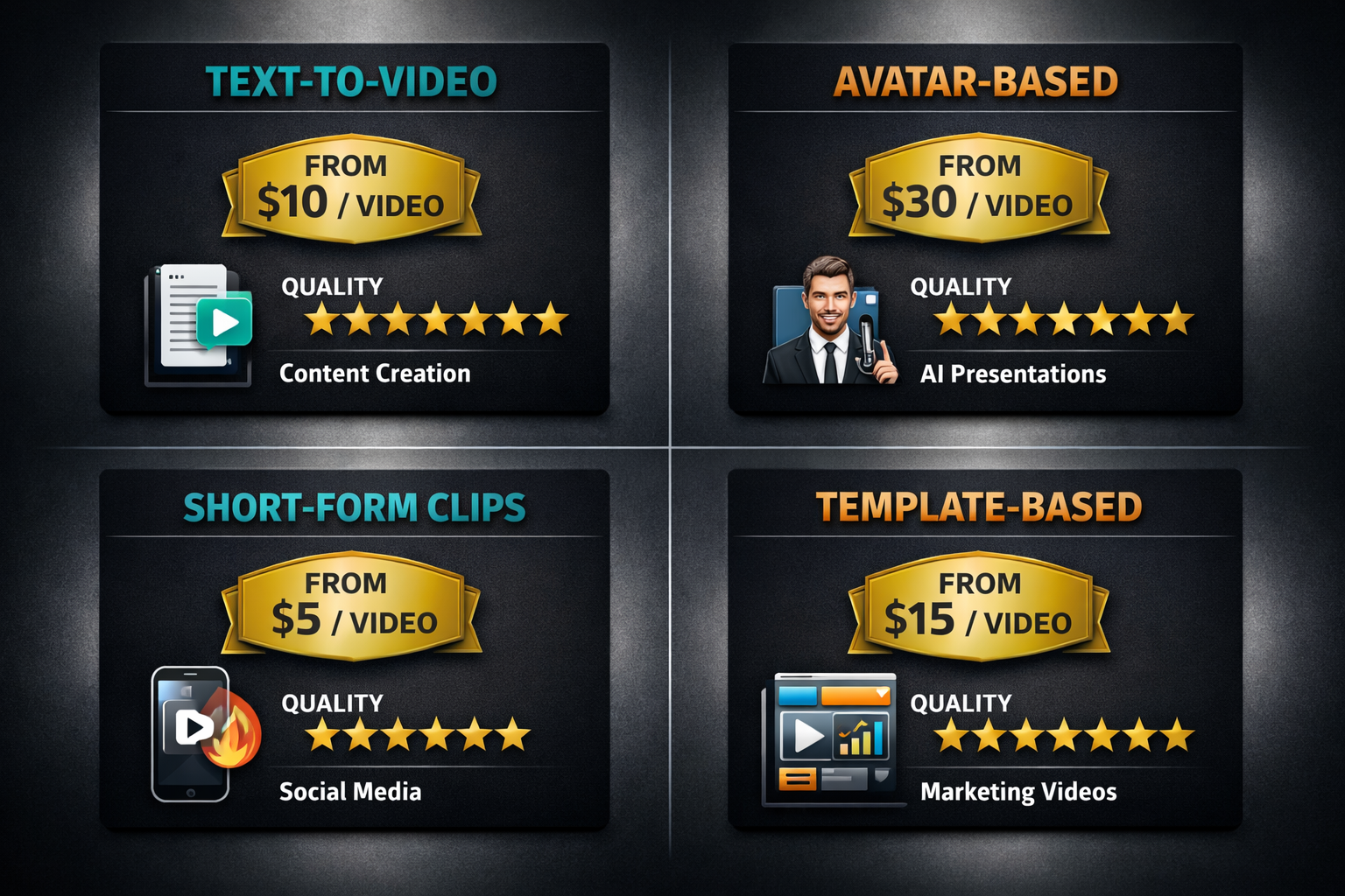 AI Video Generator Cost Per Video