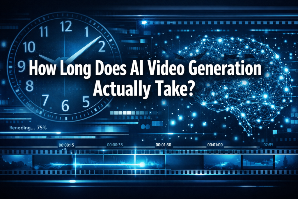 How long does AI video generation actually take?