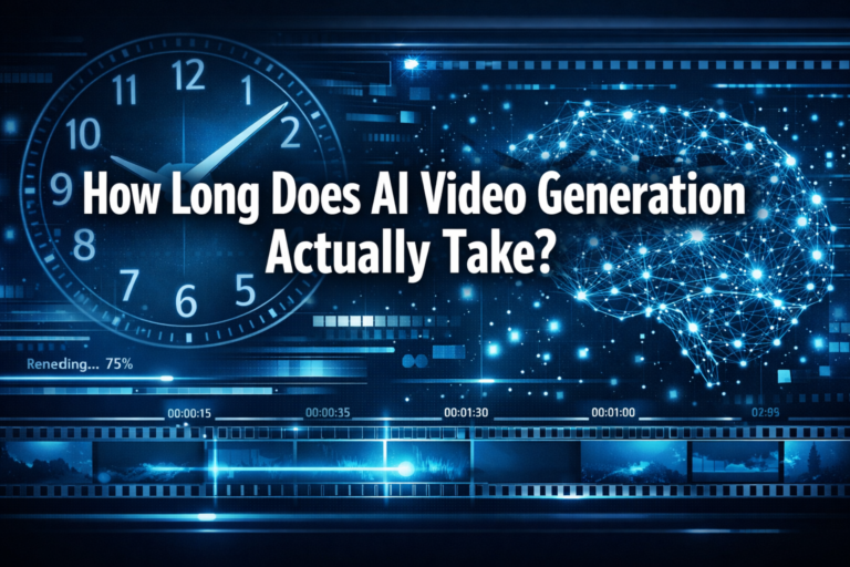 How long does AI video generation actually take?