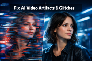 How to fix AI video generation artifacts and glitches?