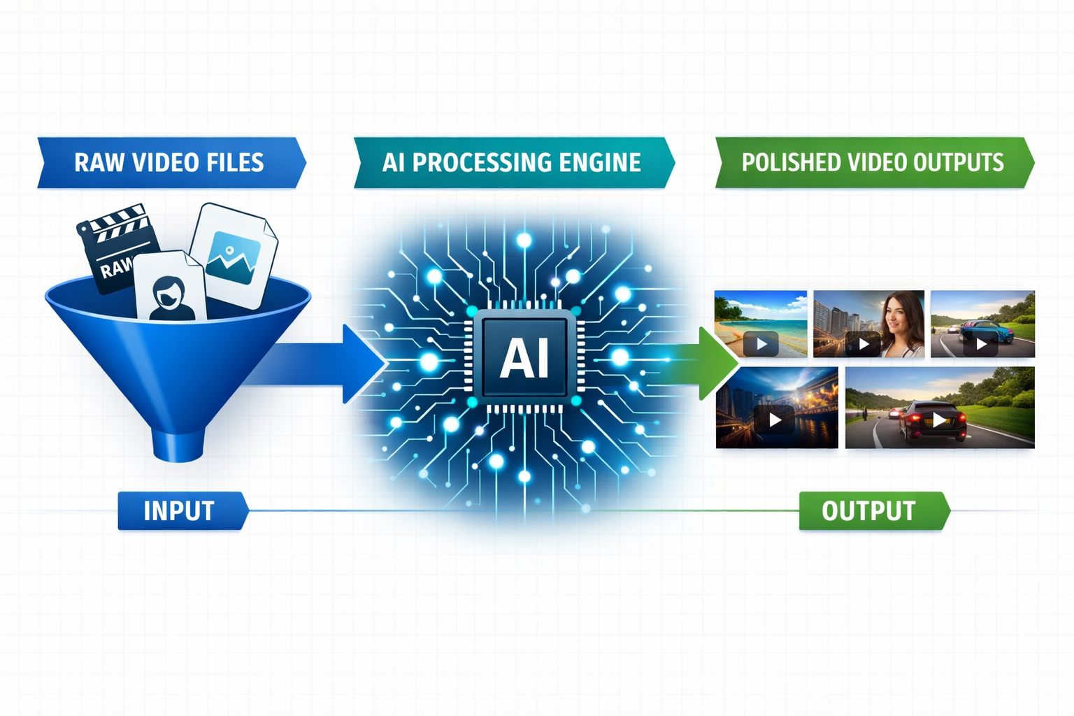 How to batch process multiple videos with AI video maker?