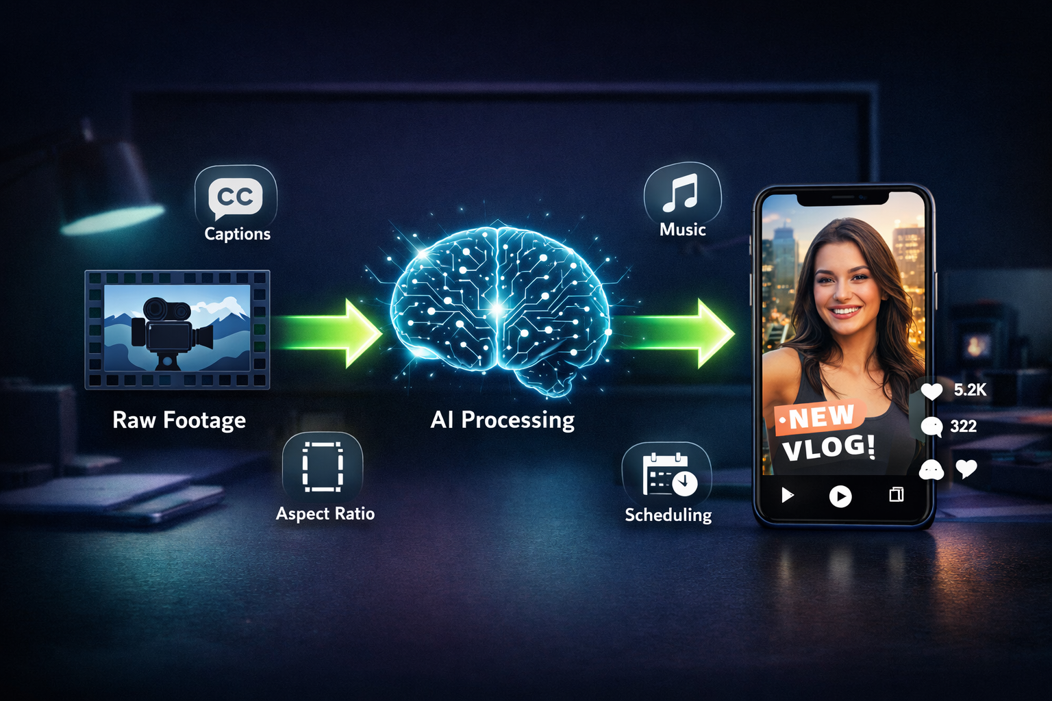 AI Video Tool for Social Media Creators 