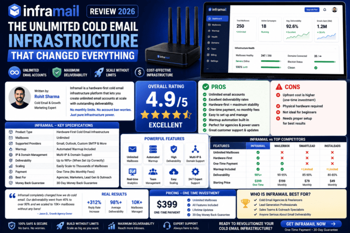 Inframail product screenshot 1
