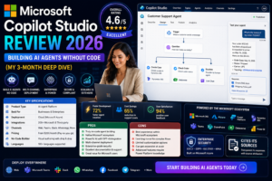 Microsoft Copilot Studio Review 2026: Building AI Agents Without Code (My 3-Month Deep Dive)