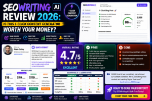 SEOWriting AI Review 2026: Is This 1-Click Content Generator Worth Your Money?