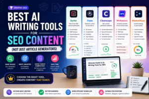Best AI Writing Tools for SEO Content in 2026 (Not Just Article Generators)