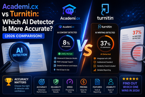 Academi.cx vs Turnitin: Which AI Detector Is More Accurate? (2026 Comparison)