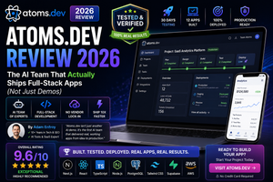 Atoms.dev Review 2026: The AI Team That Actually Ships Full-Stack Apps (Not Just Demos)