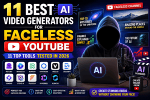 Best AI Video Generators for Faceless YouTube: 11 Top Tools Tested in 2026