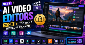 Best AI Video Editors 2026: 11 Top Tools Tested & Ranked