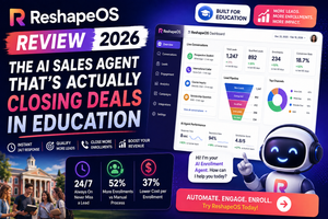 ReshapeOS Review 2026: The AI Sales Agent That’s Actually Closing Deals in Education