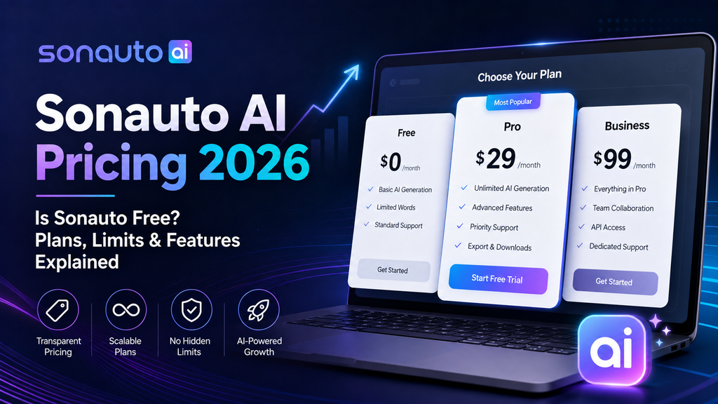 Sonauto AI Pricing 2026: Is Sonauto Free? Plans, Limits & Features Explained - ReviewNexa Analysis