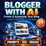 Blogger with AI by NovaSkillA